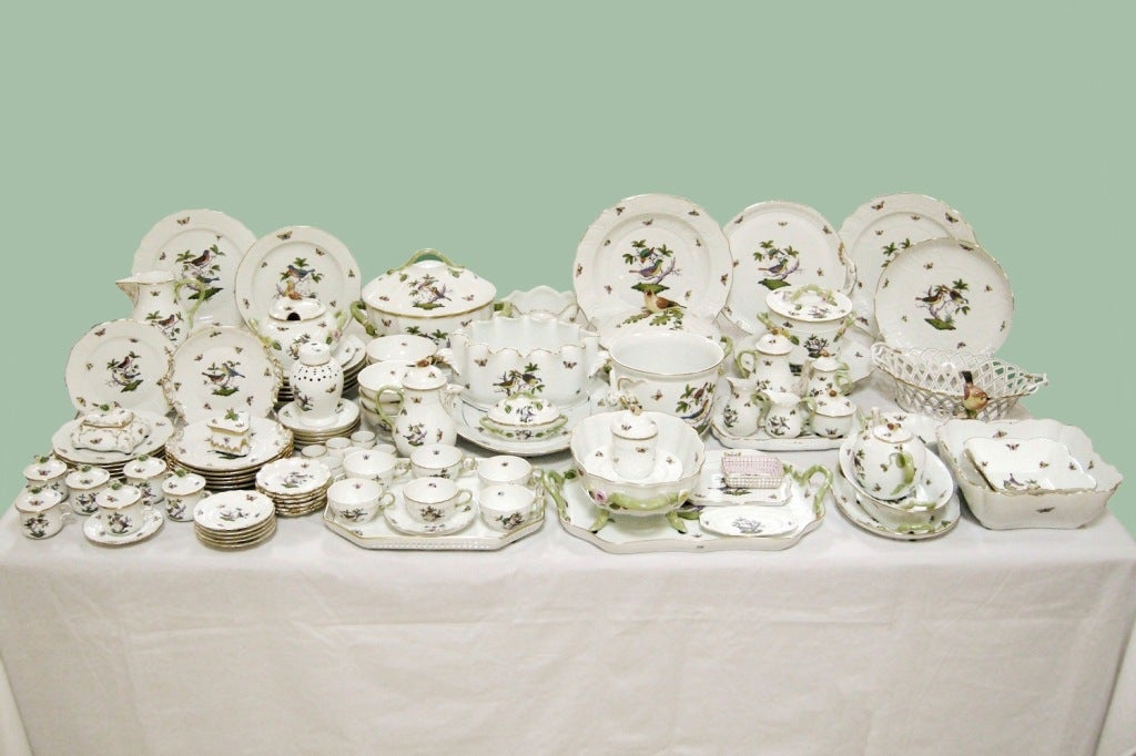 Monumental Herend China Set (GMD#2946) For Sale 5