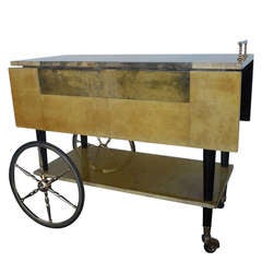 Beautiful Aldo Tura Bar Cart