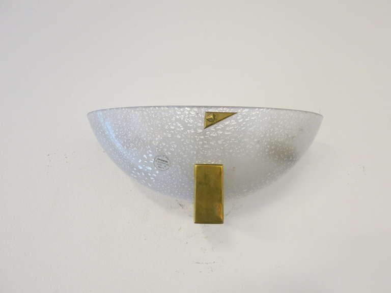 Enticing Set of 8 Murano Wall Sconces