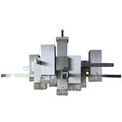 Ultra Chic Sciolari Cubes Chandelier