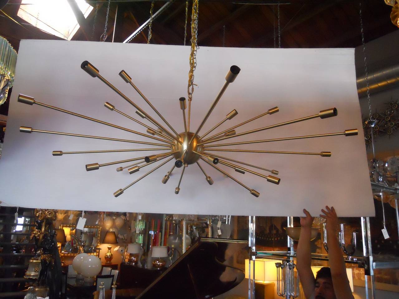 Unique Sputnik Chandelier