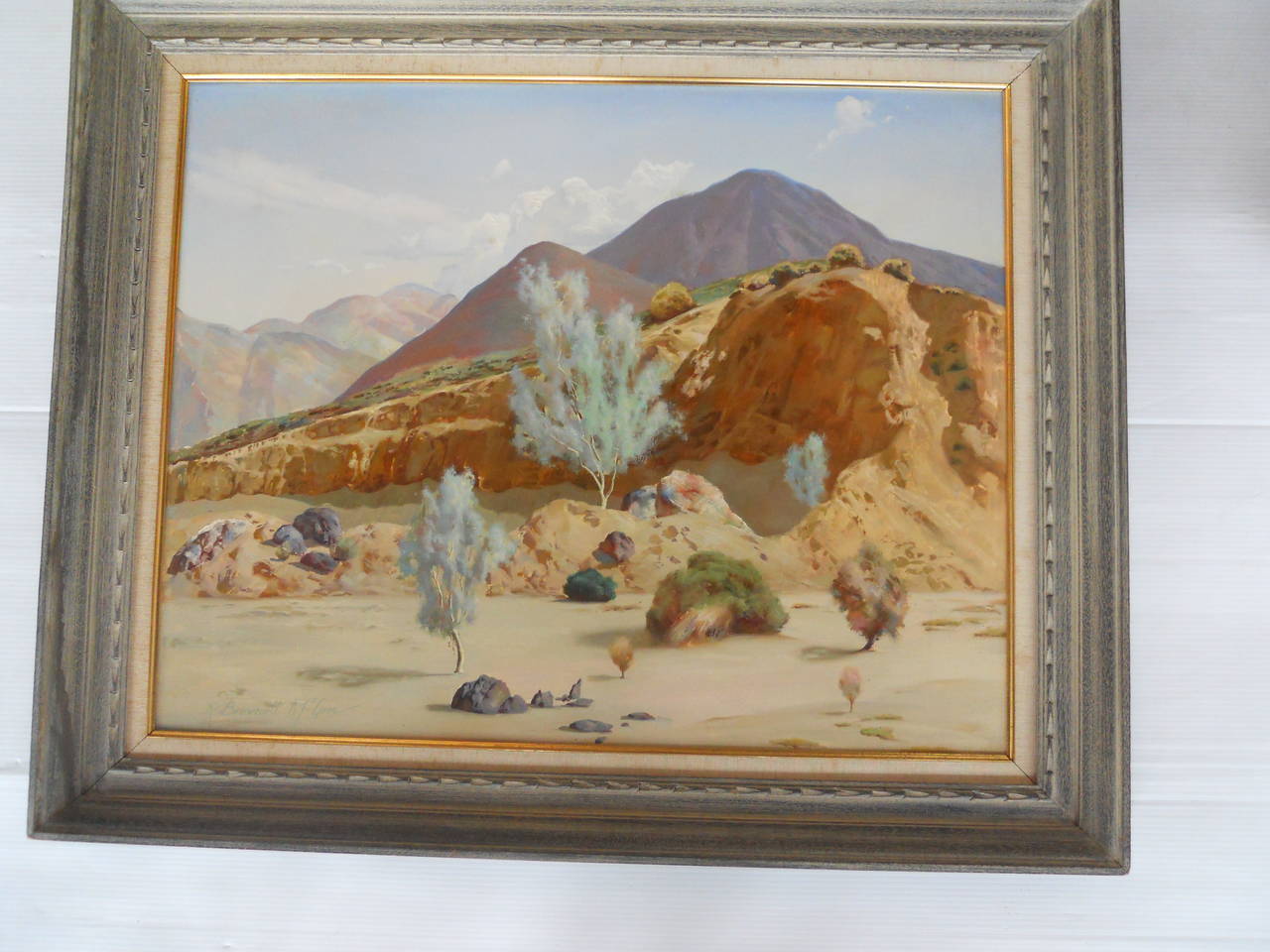 Charming Set of Two Oil Paintings by R. Brownell McGrew In Excellent Condition In Los Angeles, CA