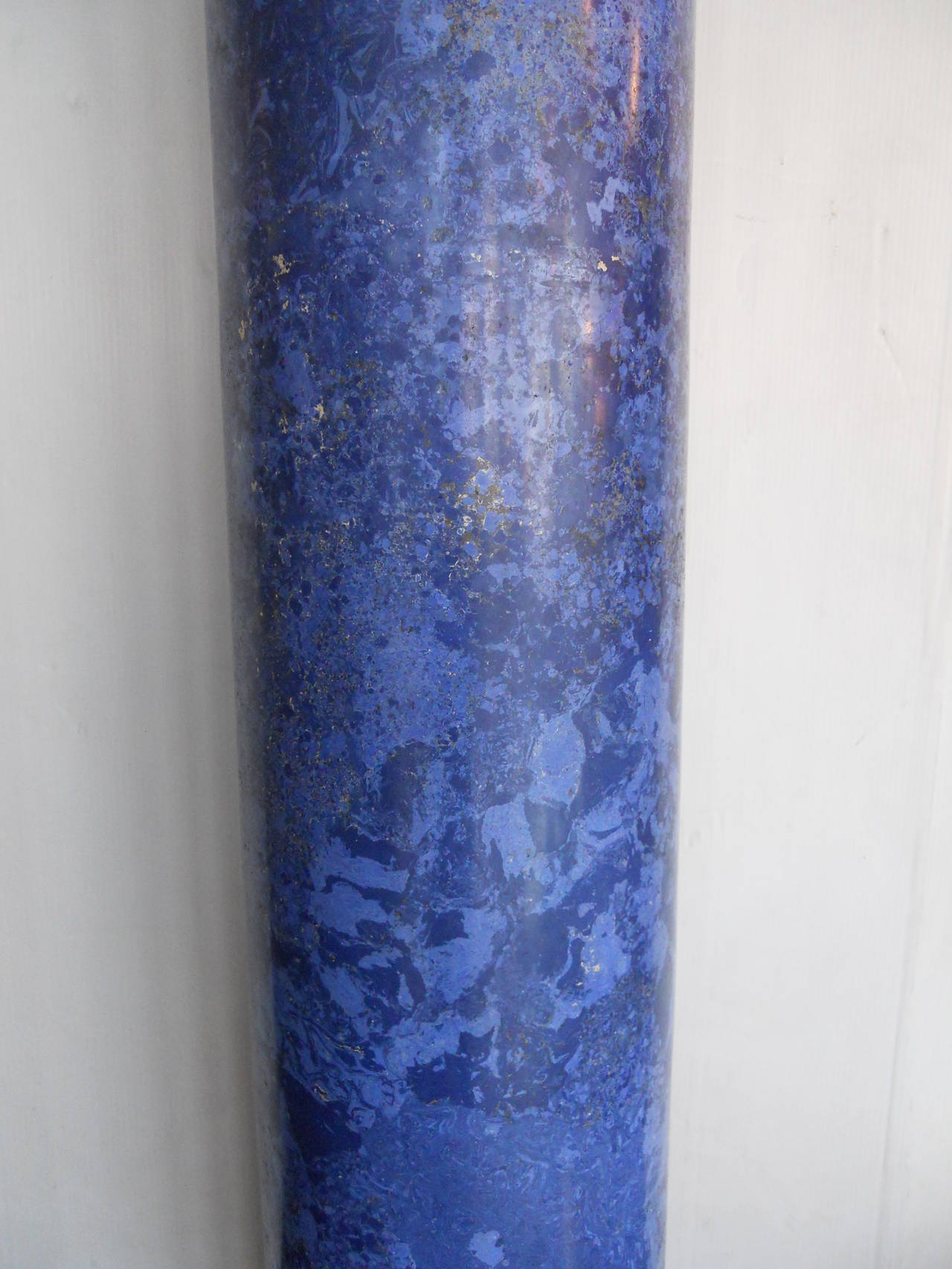 Grand Pair of Lapis Lazuli Columns 2
