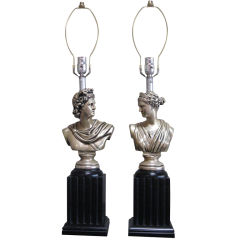 Pair of Neo Classical  Style  Table Lamps