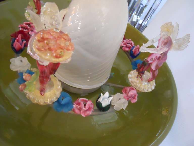 Limited Edition Cenedese Murano Glass Fountain 5