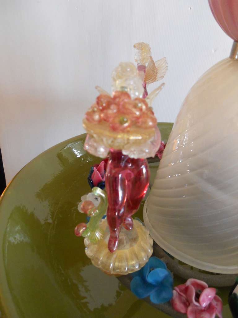 Limited Edition Cenedese Murano Glass Fountain 3