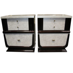 American  Art Deco Nightstands / Side Tables