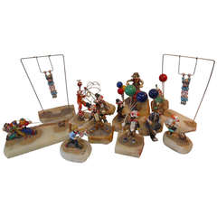 Playful Set of Ron Lee Clowns 10