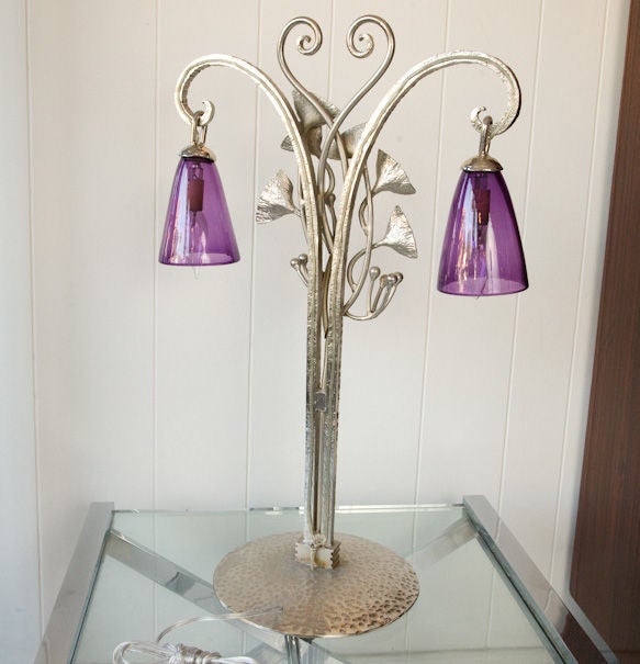 Pair of Art Nouveau Lamps 1