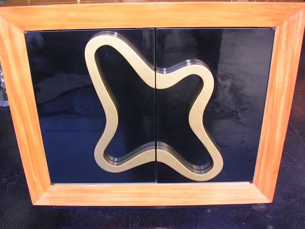 American Superb Mid Century Biomorphic End Tables Nightstands