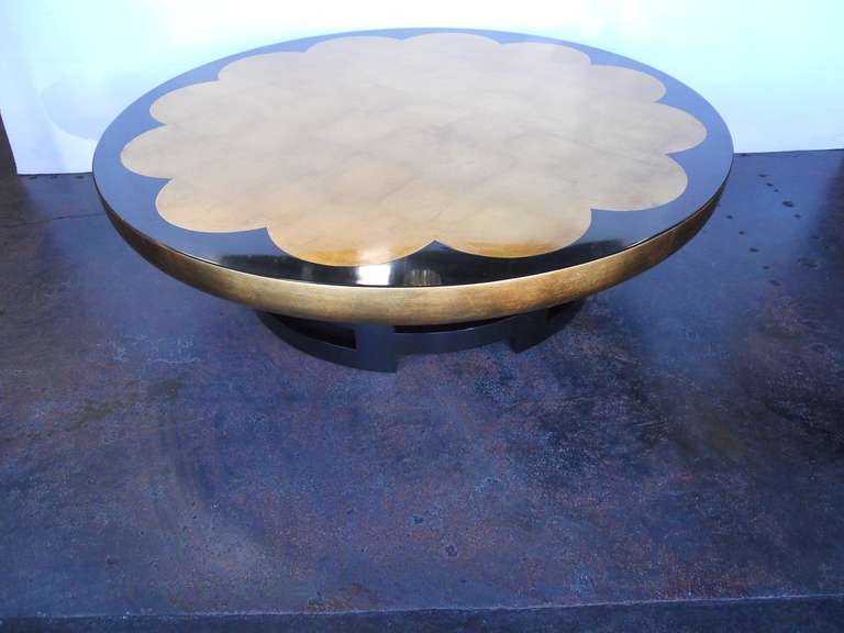 Superb Muller and Barringer for Kittinger Coffee Table 
Classic Lotus Table by Theodore Muller and Isabel Barringer for Kittinger