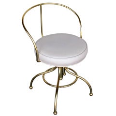 Charles Hollis Jones Vanity Stool