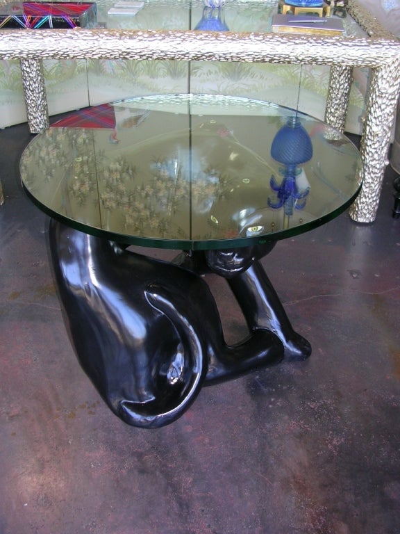 panther table vintage
