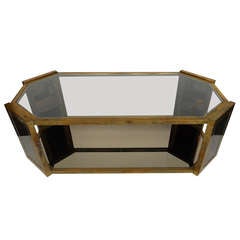 Superb Mid Century Modern Coffee Table in the Style of Karl Springer