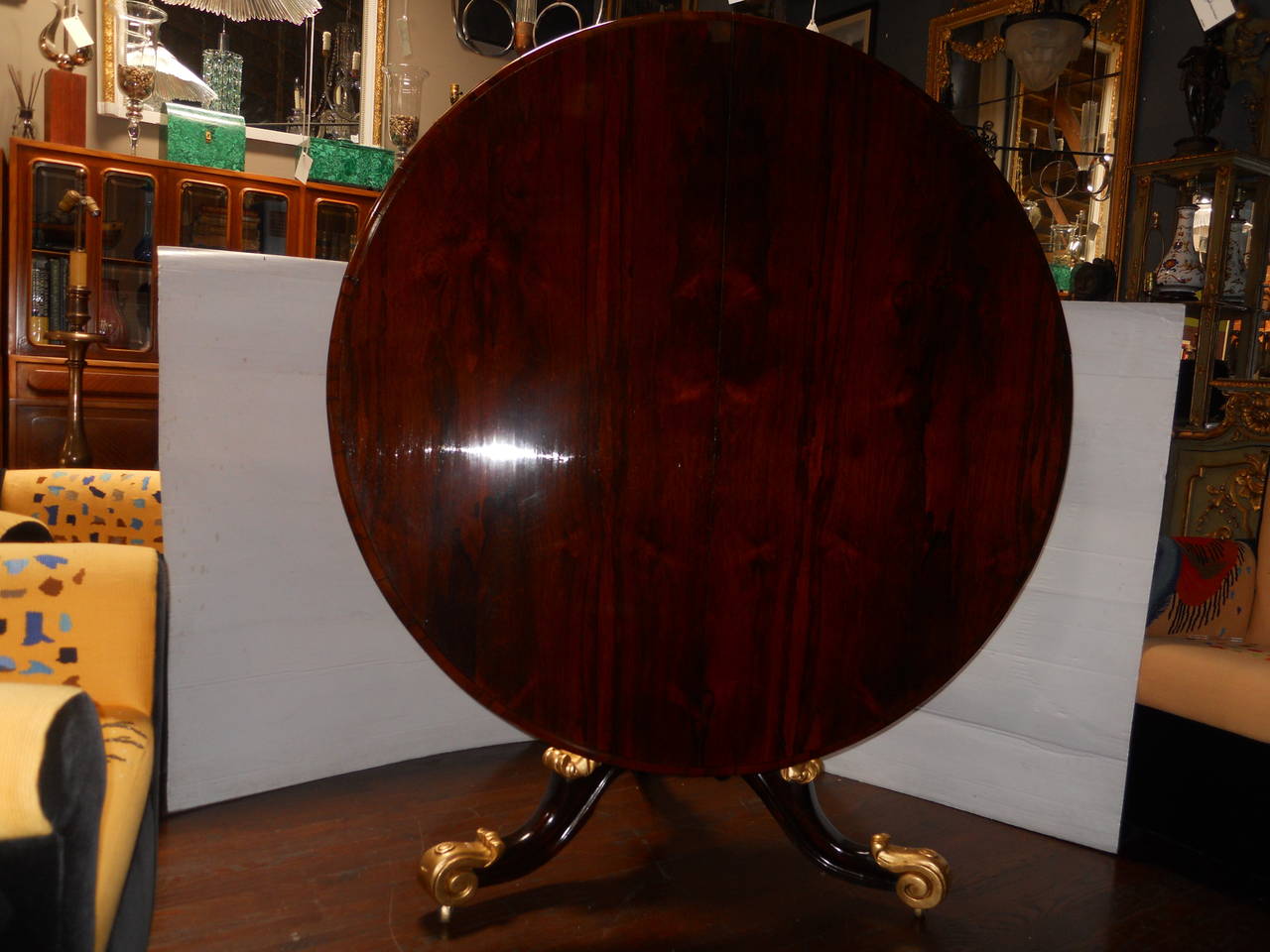 Late 19th Century A Victorian Rosewood Table, circa 1880