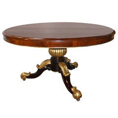 A Victorian Rosewood Table, circa 1880