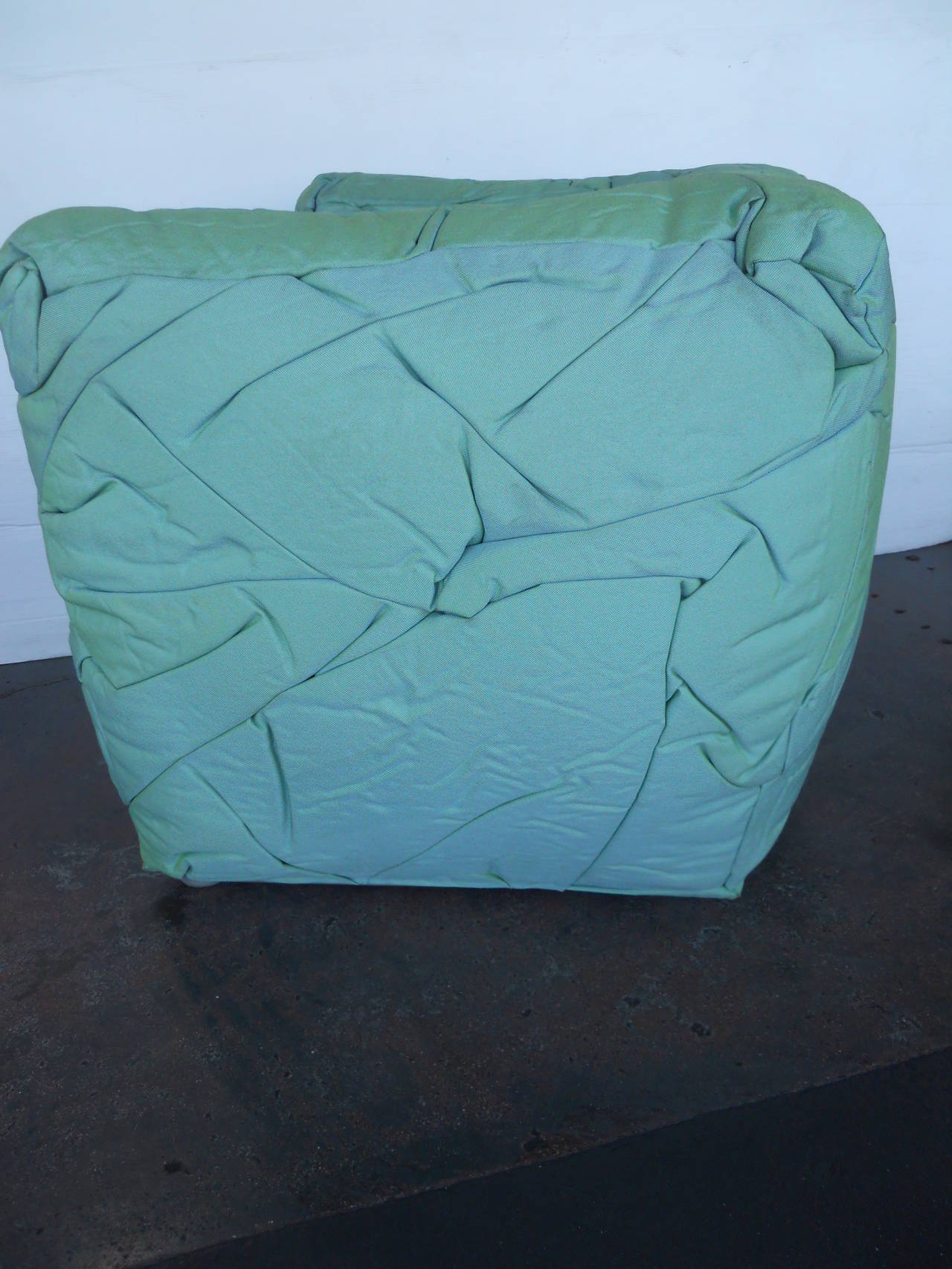 Substantial Sponge Chair by Peter Traag for Edra For Sale at 1stdibs