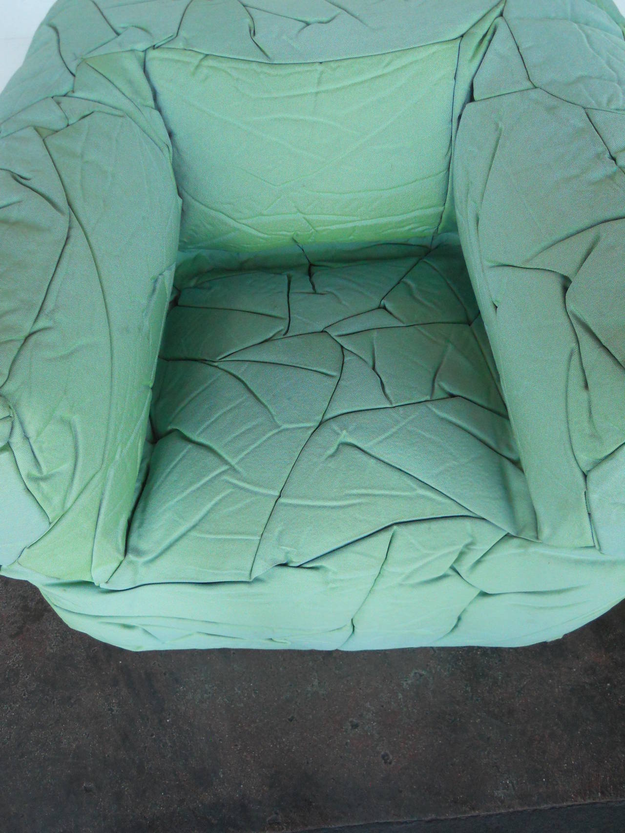 Substantial Sponge Chair by Peter Traag for Edra For Sale at 1stdibs