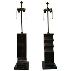Dynamic Pair of Table Lamps