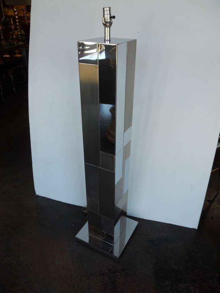 Beautiful Paul Evans Floor Lamp For Sale at 1stdibs