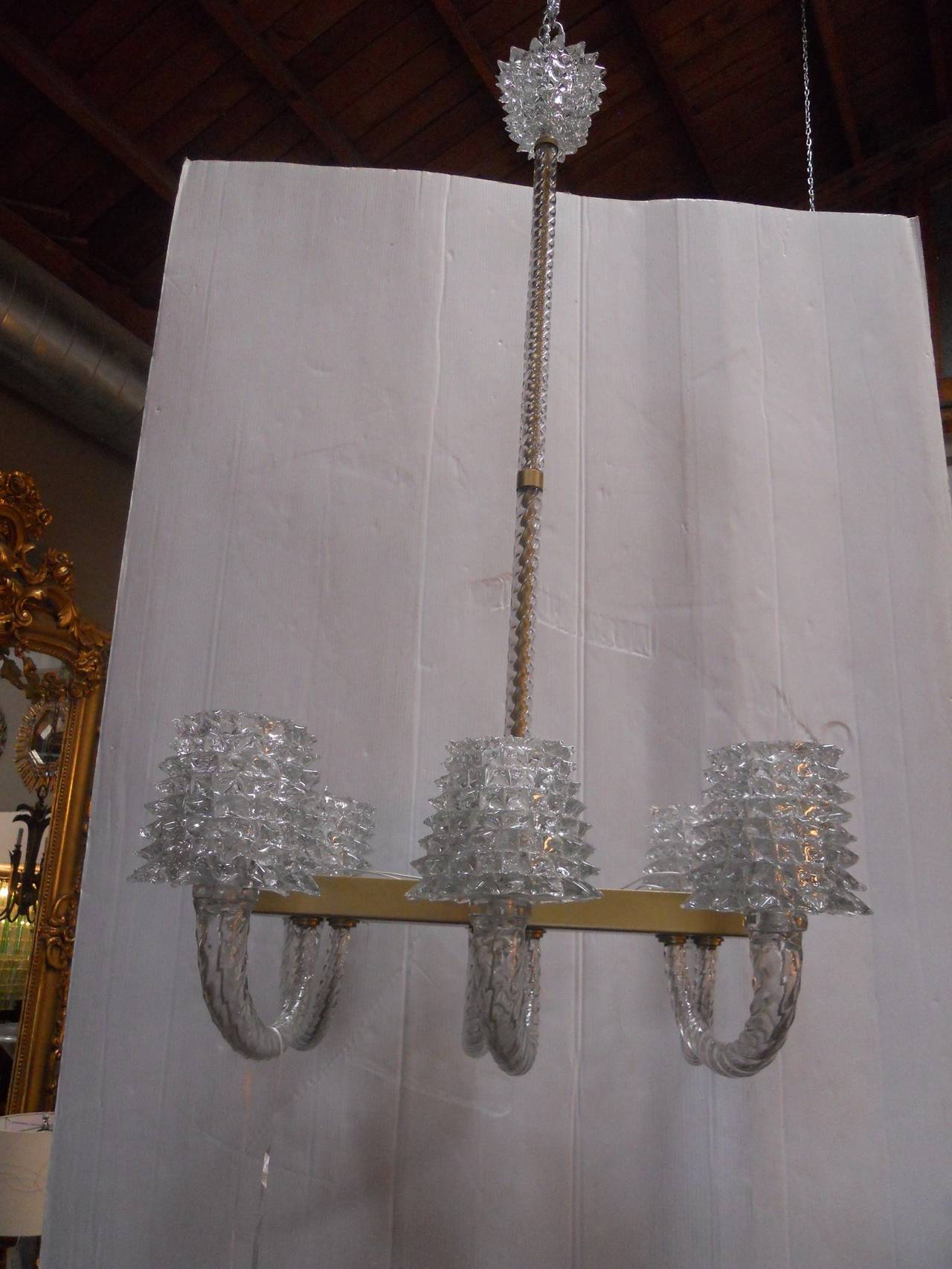 Fine Barovier Rostrato Chandelier