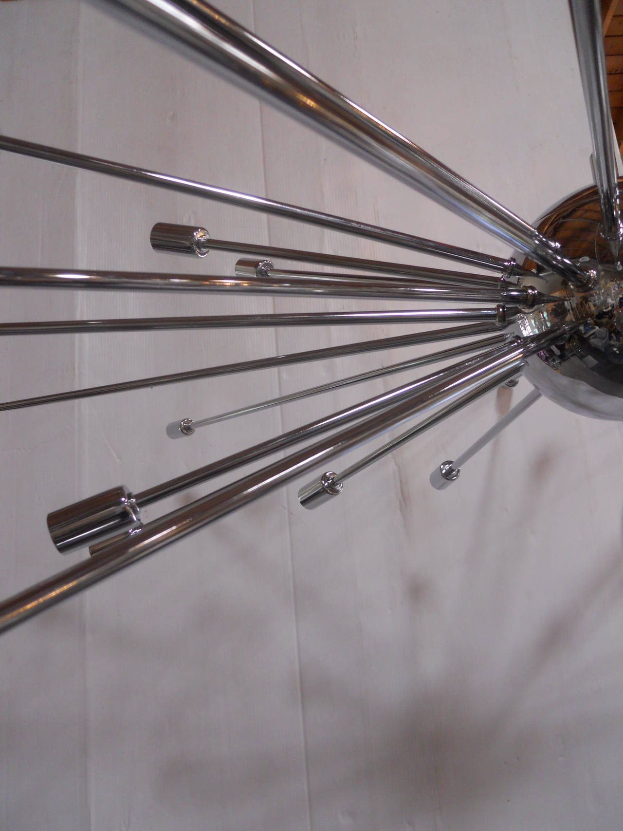 Italian Sleek Sputnik Chandelier