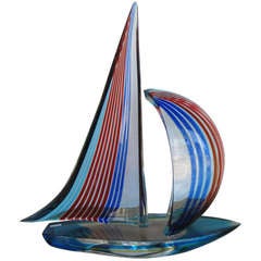 Fantastic Murano Sail Boat