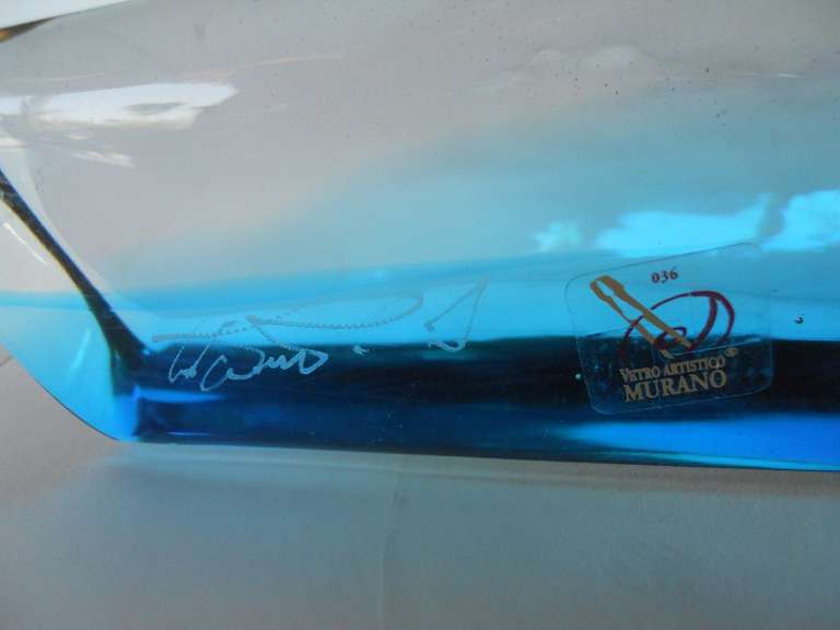 Spectacular Murano Glass Sailboat 2