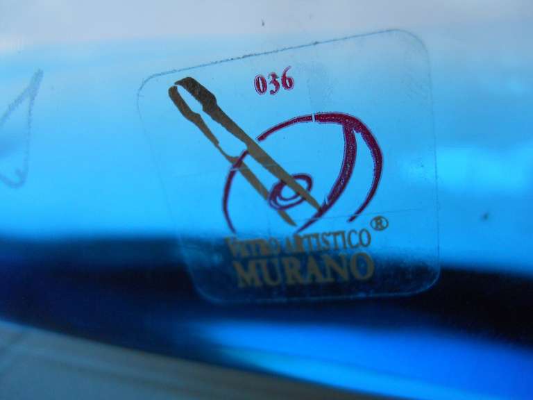 Spectacular Murano Glass Sailboat 1