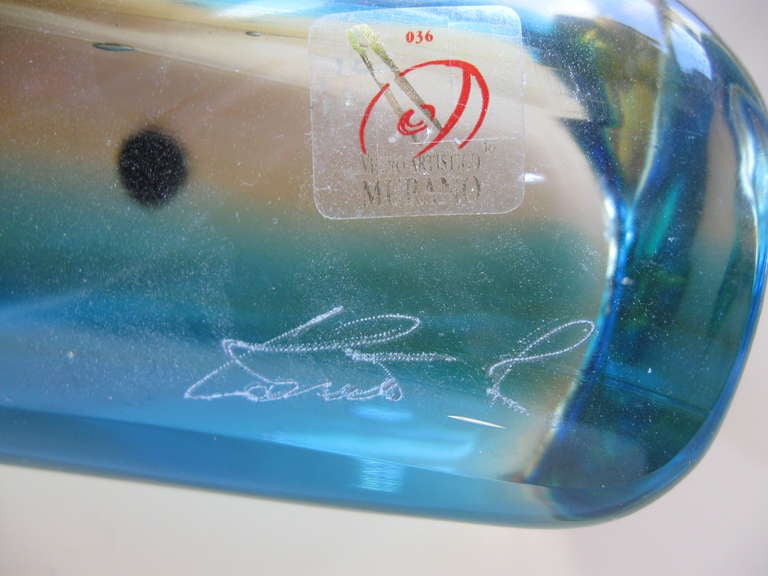 Murano Glass Fabulous Murano Double Sailboat