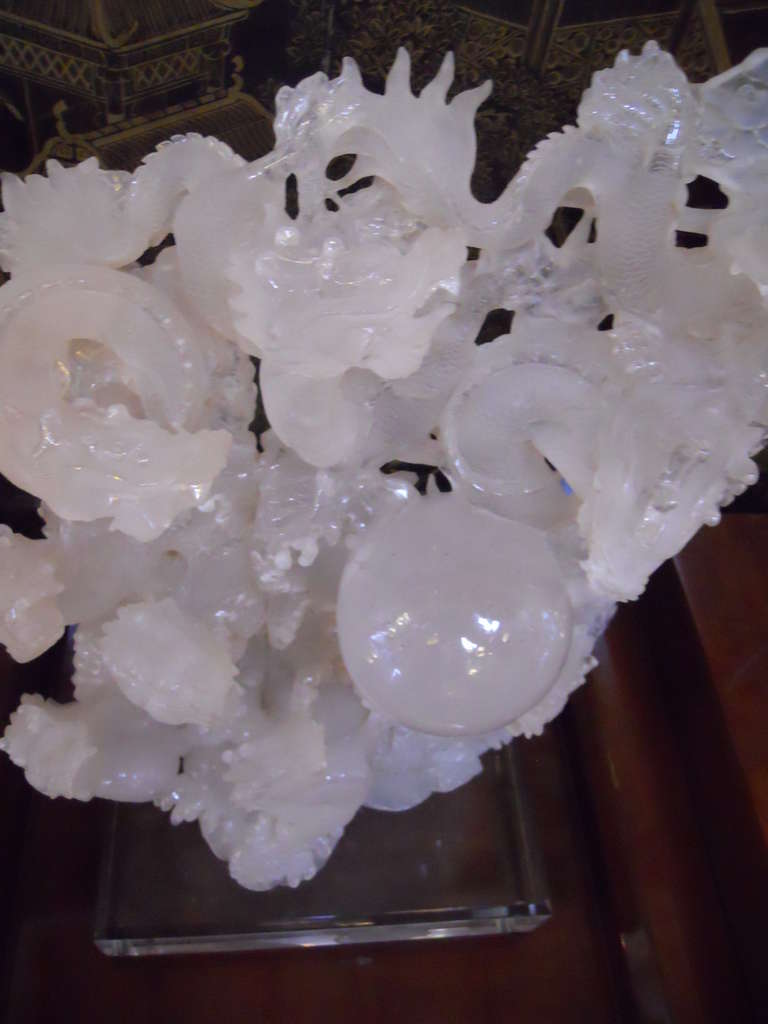 20th Century Rare Rock Crystal Sculpture