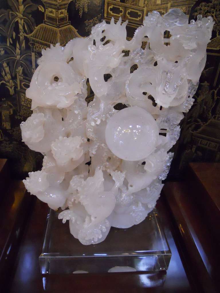 Rare Rock Crystal Sculpture 1