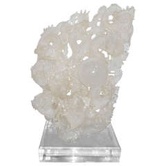 Rare Rock Crystal Sculpture