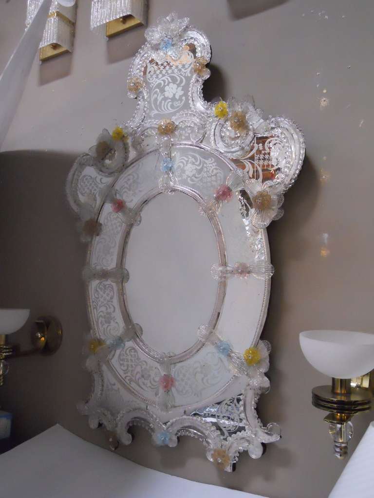 Italian Delicate Venetian Mirror