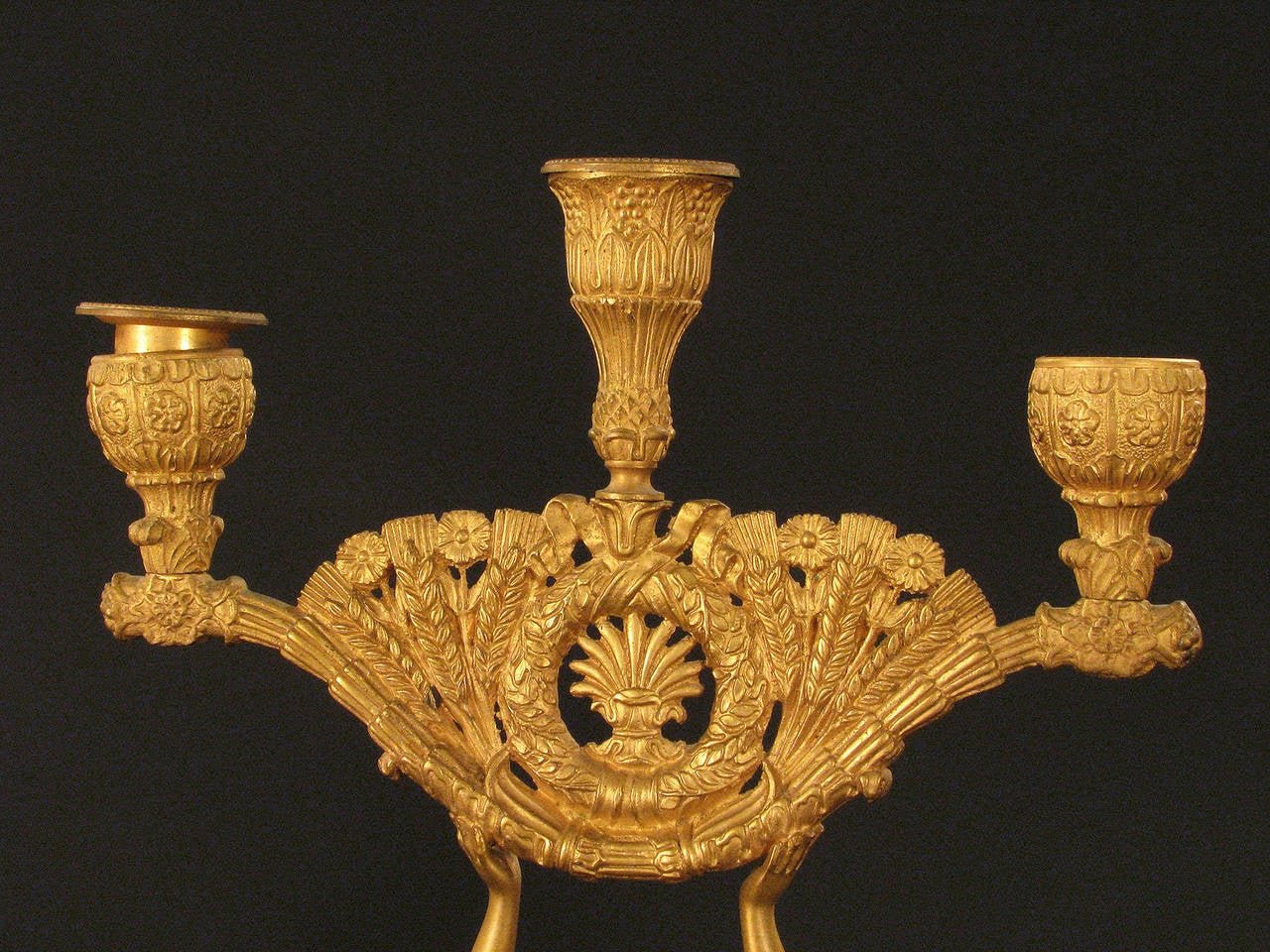 Articulated Three-Piece French Clock Set