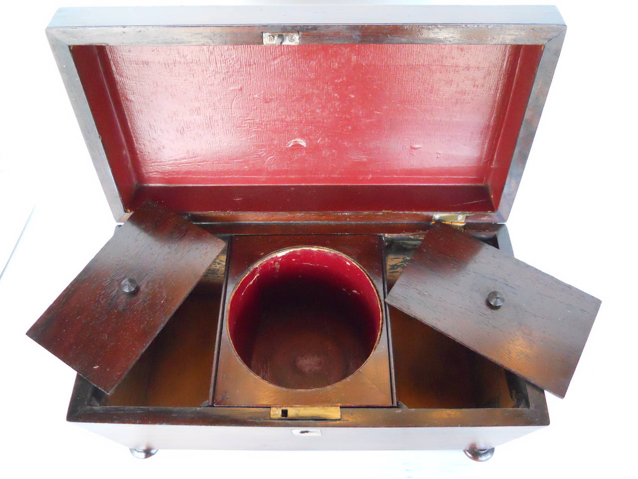 Set of Three 19th Century English Boxes or Tea Caddys 3