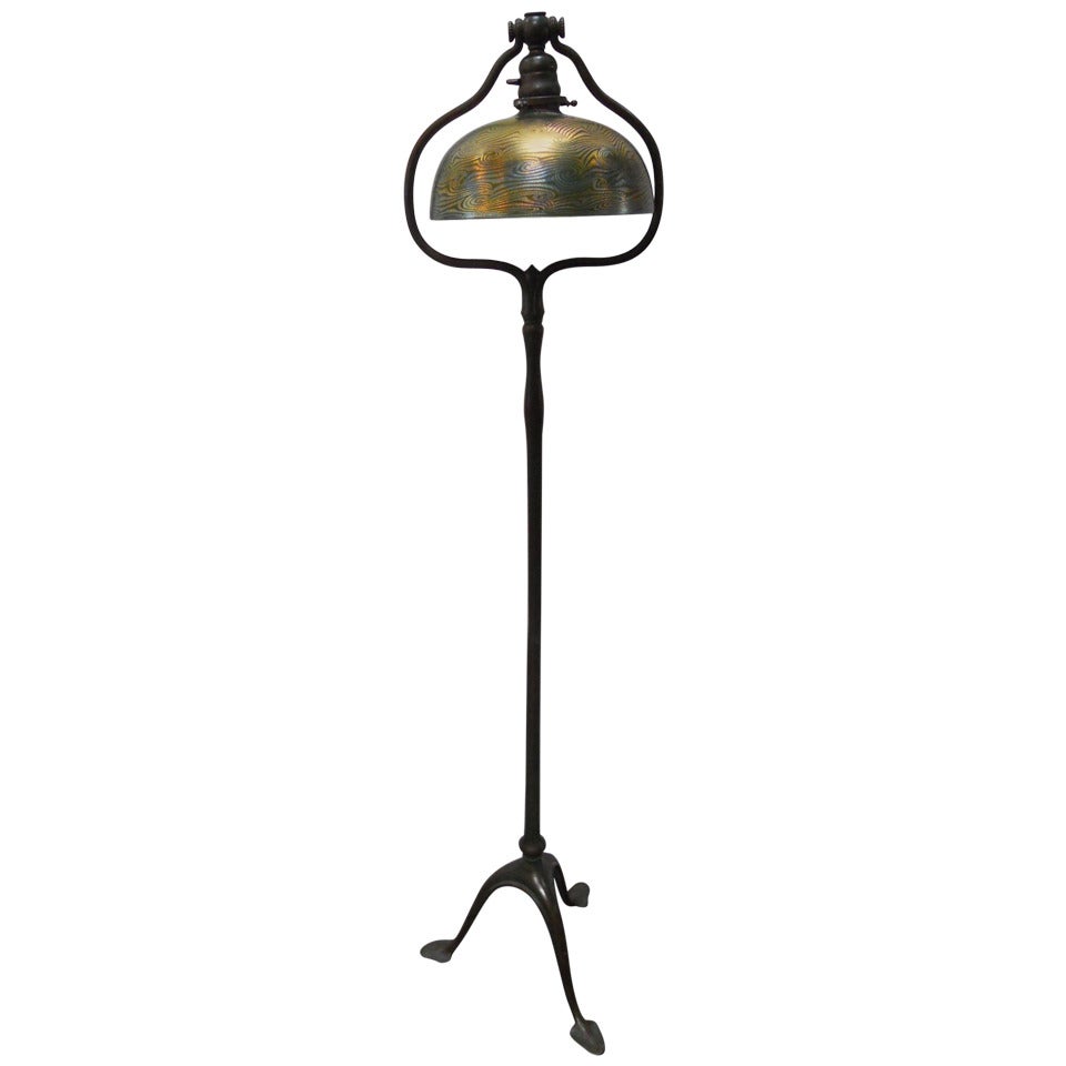 Charming Tiffany Studios Floor Lamp