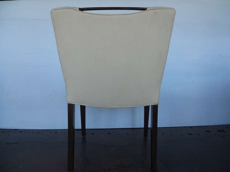 American Beautiful Set of 10 Mid Century c. 1949 Paul Frankl Dining Chairs