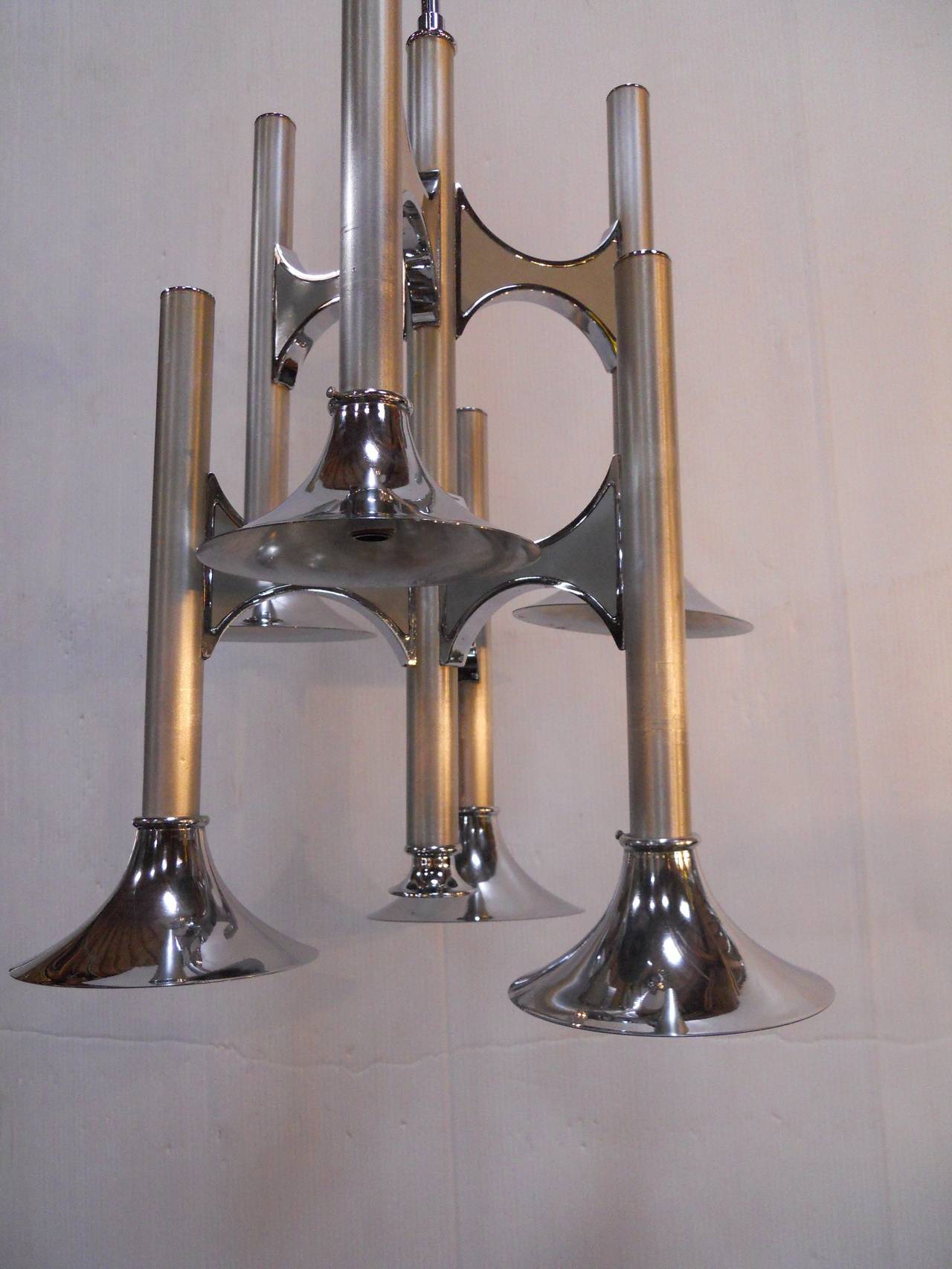 Sciolari Trumpet Chandelier 
6 lights