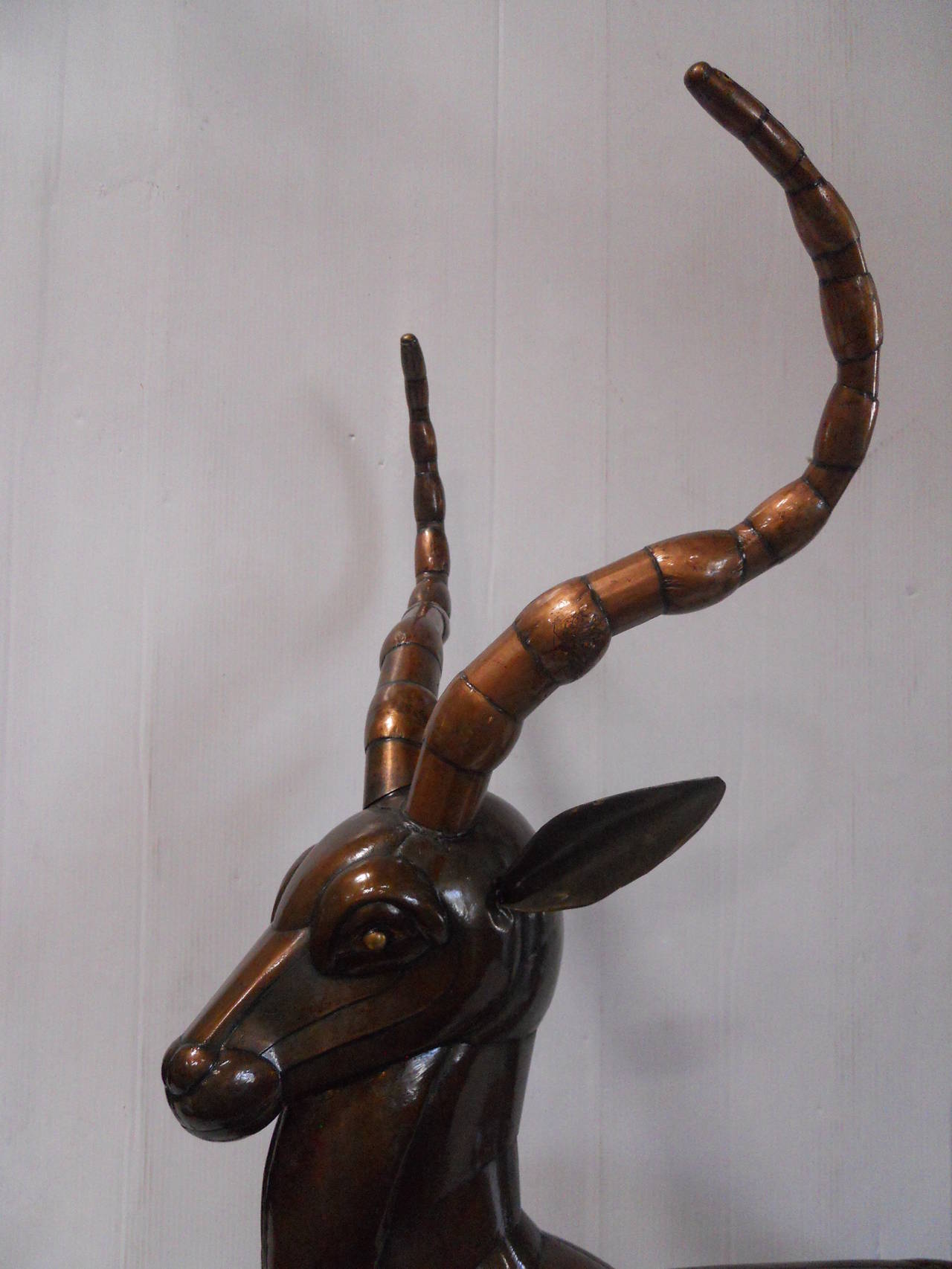 Mexican Antelope Sculpture by Sergio Bustamante