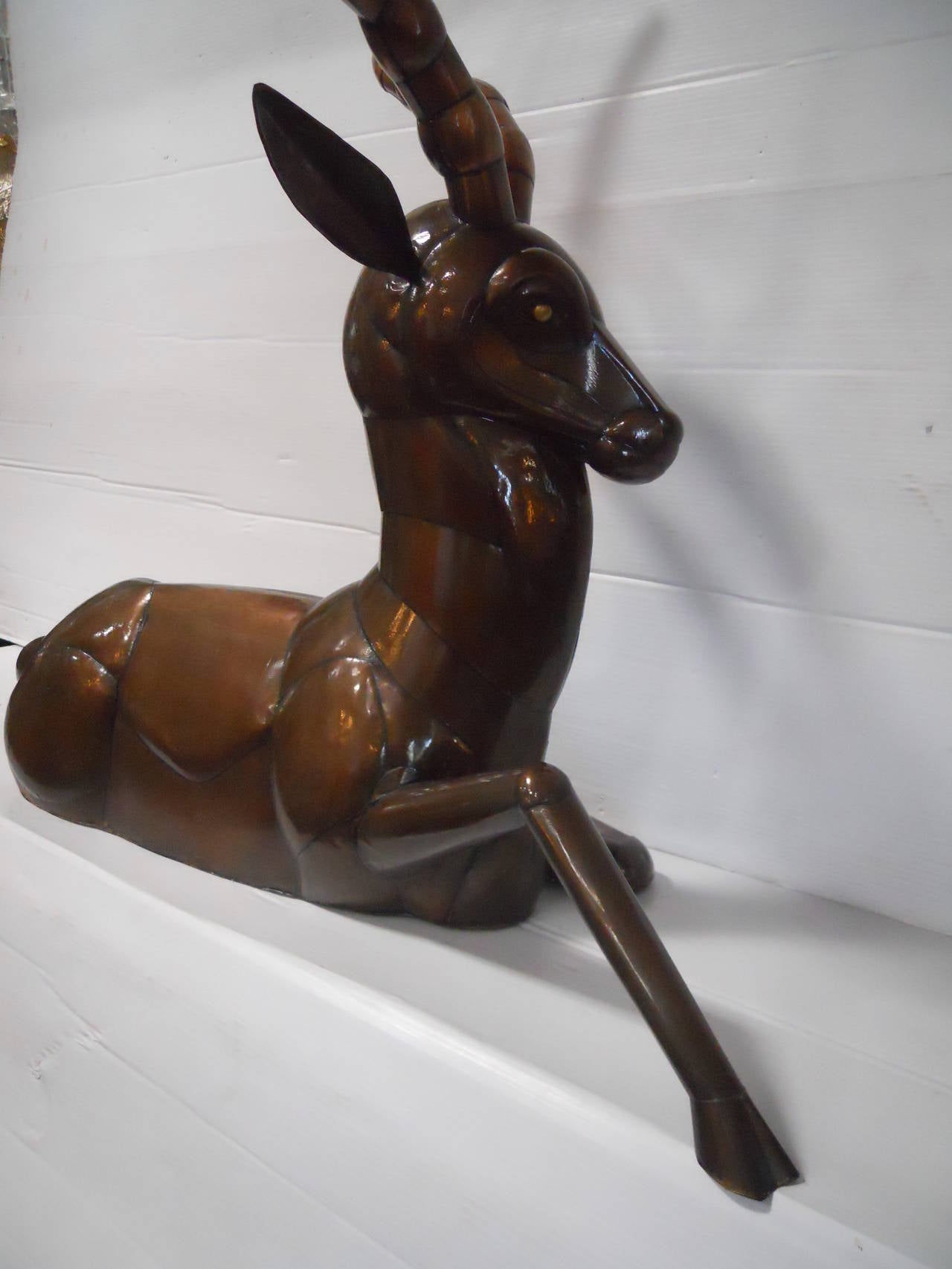 Antelope Sculpture by Sergio Bustamante 3