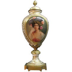 19th Century Sèvres Vase, Signed Wagner