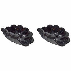 Vintage Two Luxury Glass Murano Shell