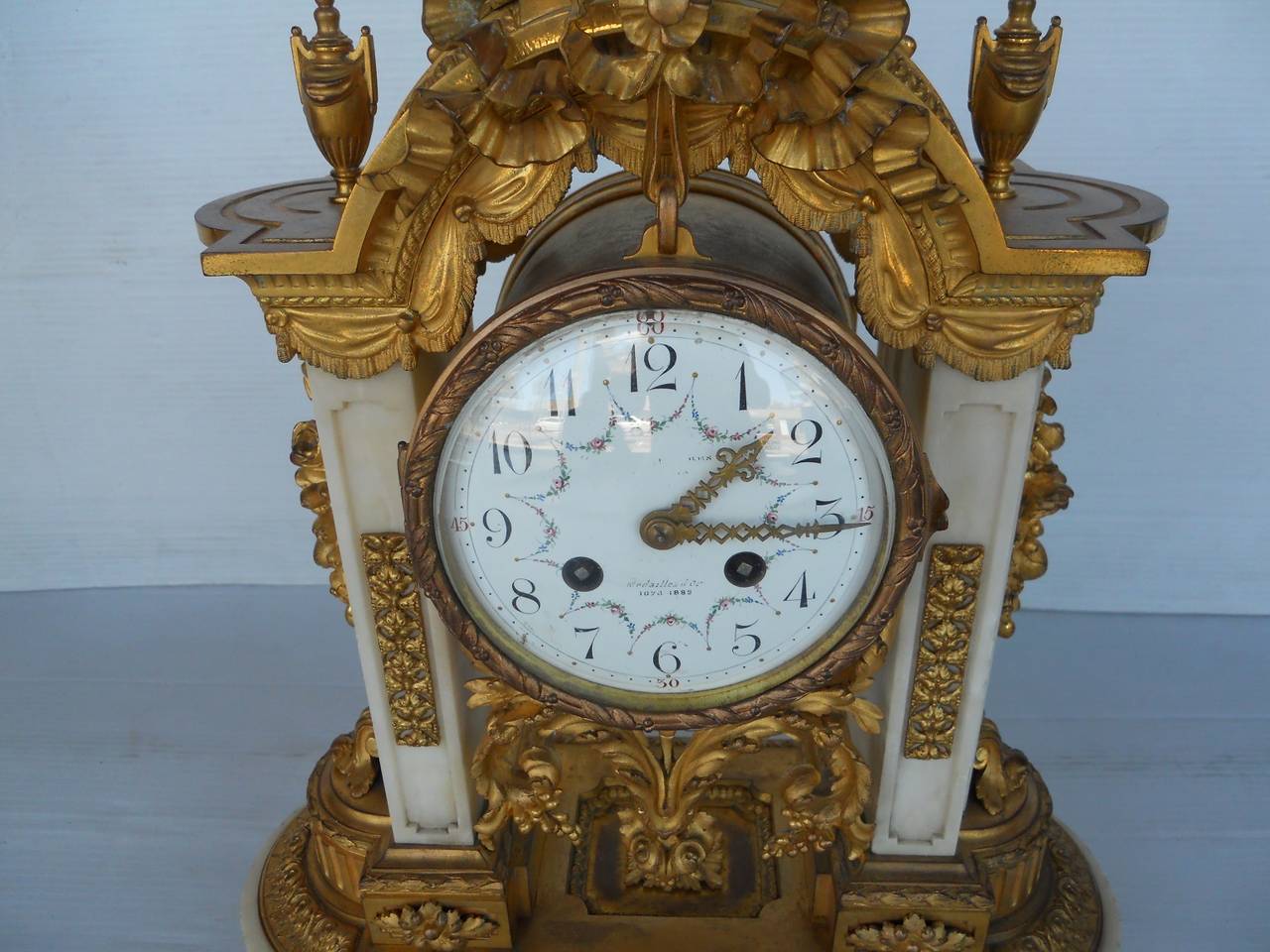 French 19th Century Clock Set 2