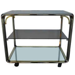 Elegant Vintage Bar Cart 2