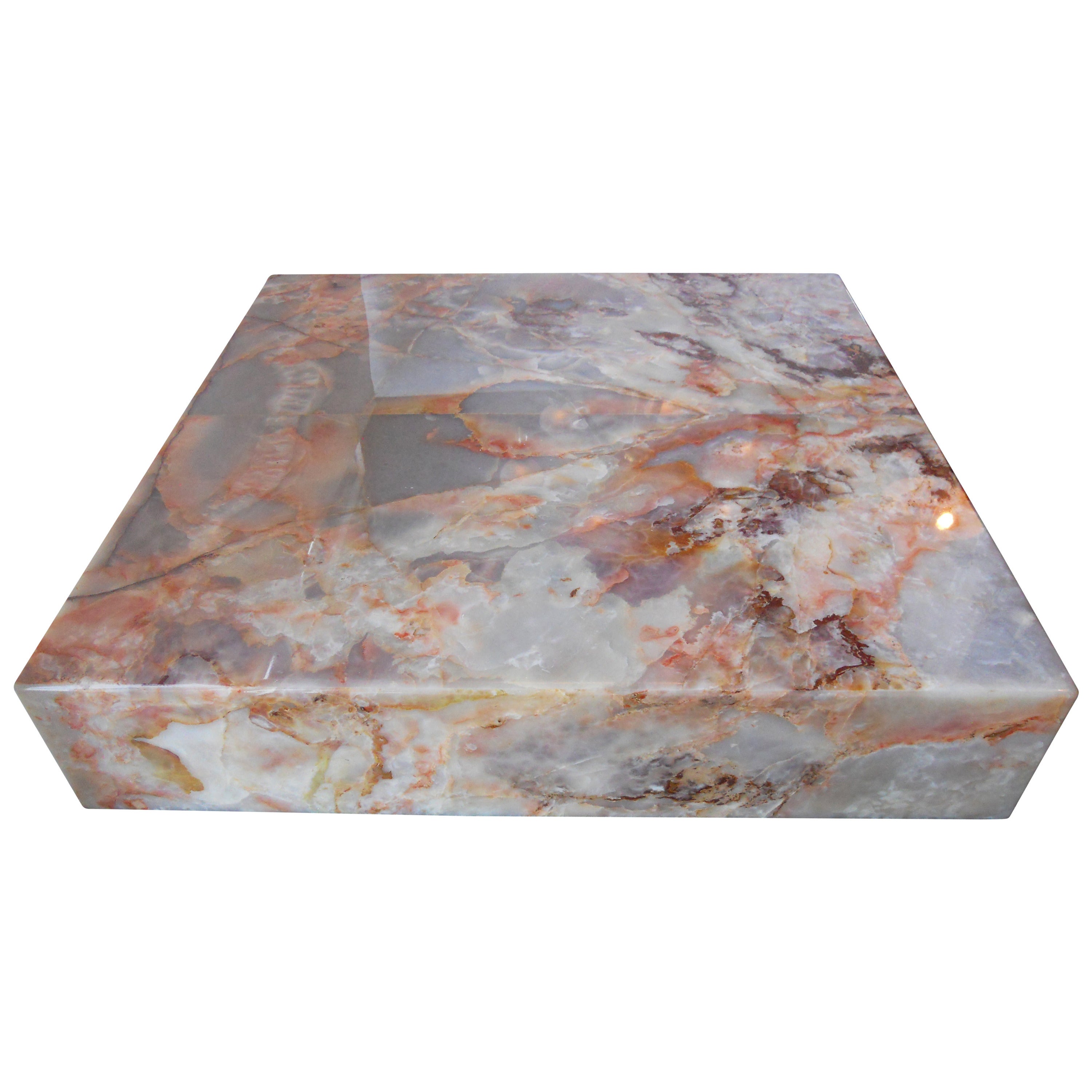 Massive Onyx Coffee Table