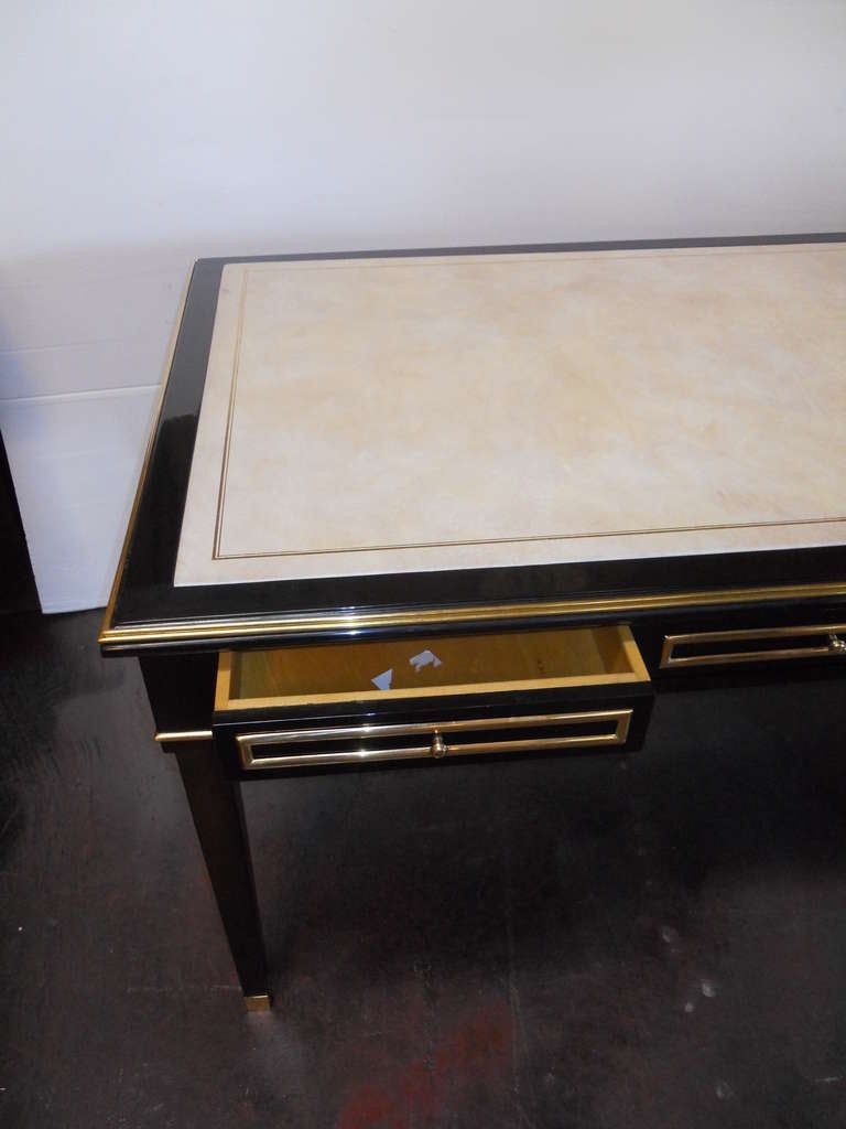 Gorgeous Maison Jansen Ebonized Bureau/Desk