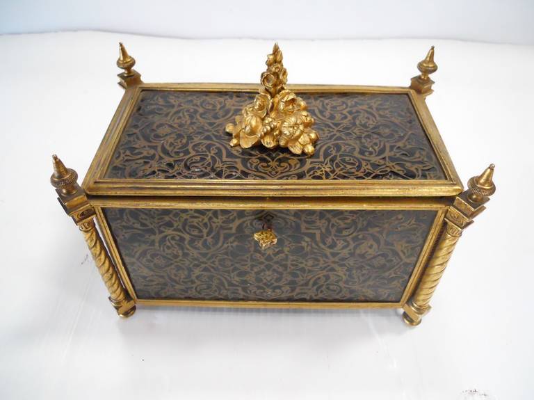 Late 19th Century French Gothic Revival Casket 4