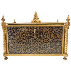Late 19th Century French Gothic Revival Casket