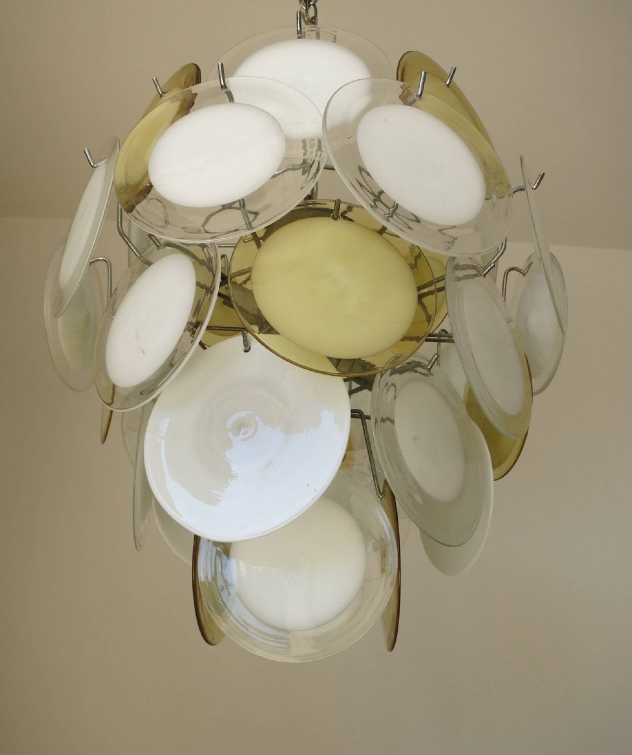 Playful Vistosi Disco Chandelier